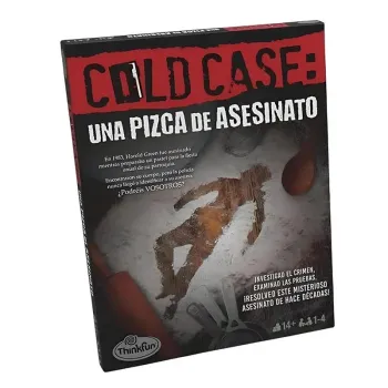 Cold Case: Una Pizca de Asesinato - ThinkFun | Juego de Deducción