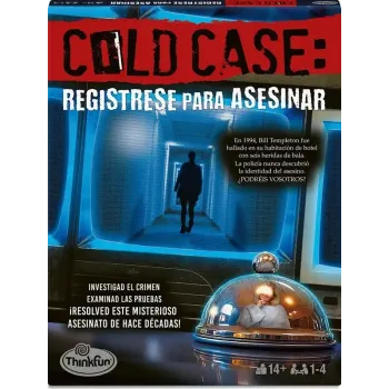Cold Case: Regístrese para Asesinar - ThinkFun | Juego de Investigación