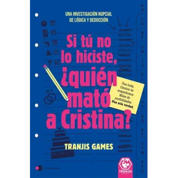 Si tú no lo hiciste, ¿quién mató a Cristina? - Tranjis Game | Temas de hoy