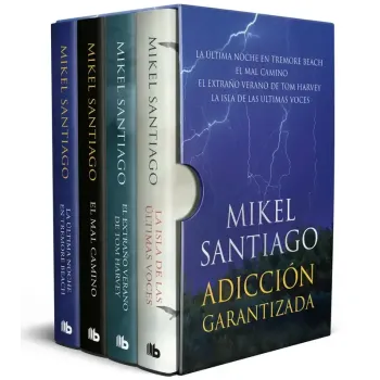 Estuche Mikel Santiago: adicción garantizada | DeBolsillo | El Club del Crimen