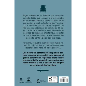 El asesinato de Roger Ackroyd (Edición especial con cantos tintados) - Agatha Christie