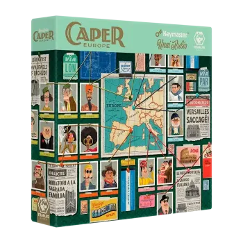 Caper: Europe | Juego de Mesa para 2 de Estrategia y Robos