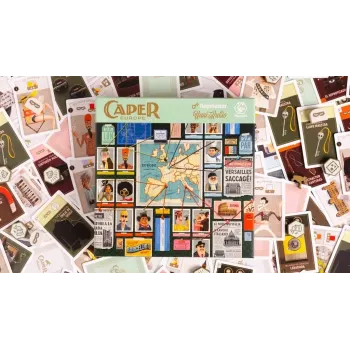 Caper: Europe | Juego de Mesa para 2 de Estrategia y Robos