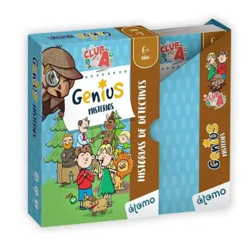 Genius Misterios Club A | Juego de Lógica y Deducción | Átomo Games