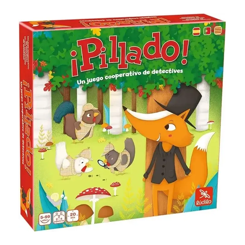 ¡Pillado! | Juego de Deducción Cooperativa para Niños | Lúdilo