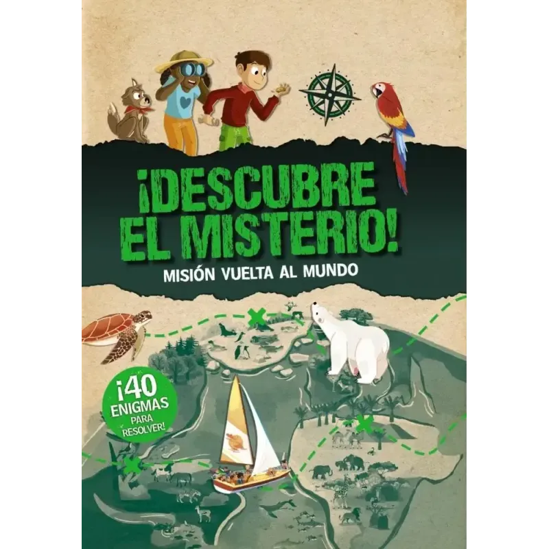 ¡Descubre el misterio! Misión vuelta al mundo | Bruño | El Club del Crimen