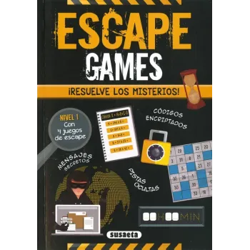Escape Games: ¡Resuelve los misterios! Nivel 1 | Susaeta | El Club del Crimen