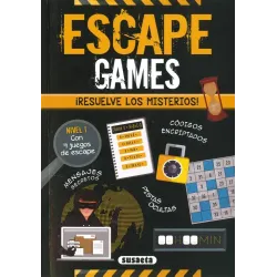 Escape Games: ¡Resuelve los misterios! Nivel 1 | Susaeta | El Club del Crimen