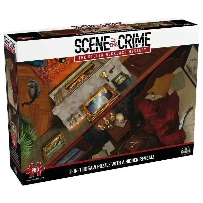Escena del Crimen Puzzle 980: El Misterio Del Collar Robado