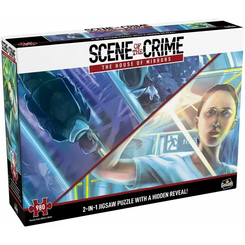 Escena del Crimen Puzzle 980: La casa de los espejos