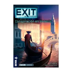 Exit: Conspiración en Venecia | Escape Room de Mesa | Devir