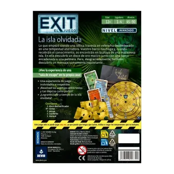 Exit: La Isla Olvidada | Escape Room de Mesa | Devir