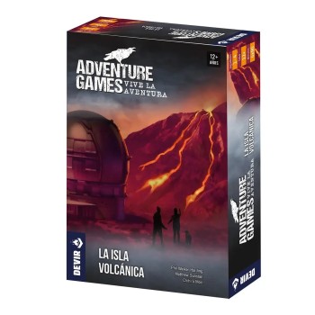 Adventures Games: la isla volcánica | El Club del Crimen