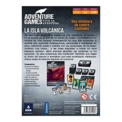 Adventures Games: la isla volcánica | El Club del Crimen