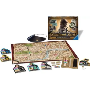 Scotland Yard: Sherlock Holmes Edition | Ravensburger | El Club del Crimen