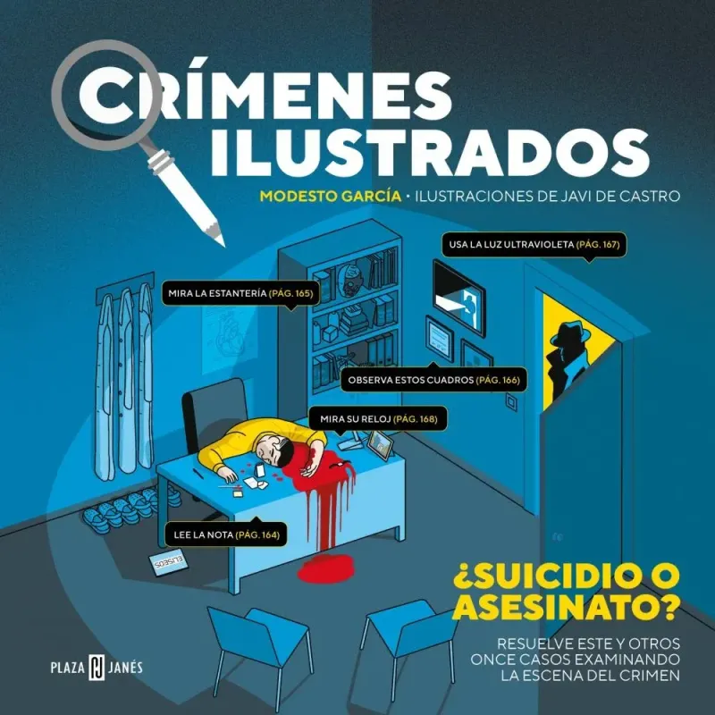 Crímenes ilustrados - ¿suicidio o asesinato?