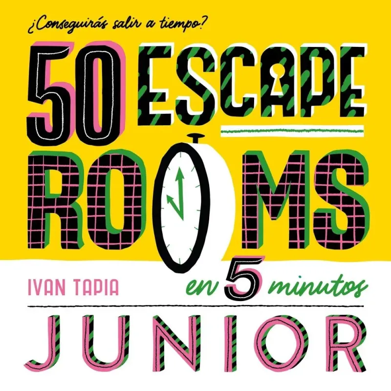 50 Escape Rooms en 5 Minutos Junior | Lunwerg | El Club del Crimen