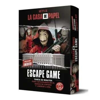 La Casa de Papel Escape Game: Objetivo Liberar a Río | Larousse