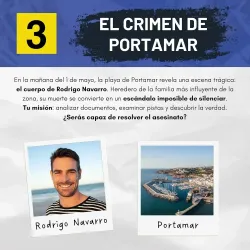 Crímenes Imperfectos: El Crimen de Portamar (Caso 3) | Juego de Mesa