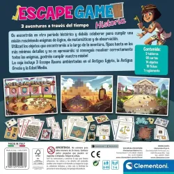 Escape Game: Historia - Clementoni | Juego de Mesa de Enigmas
