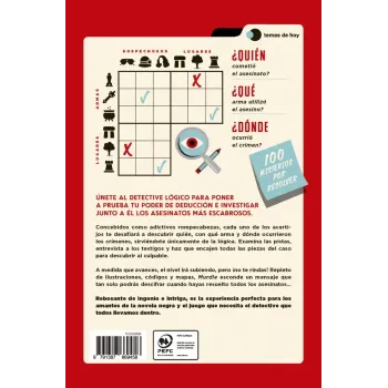 Murdle: Resuelve el Crimen | Libro de Acertijos de Lógica | Temas de Hoy
