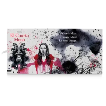 Cofre Trilogía El Cuarto Mono - J.D. Barker | Editorial Destino