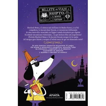 Sherlock Bones y la máscara del faraón