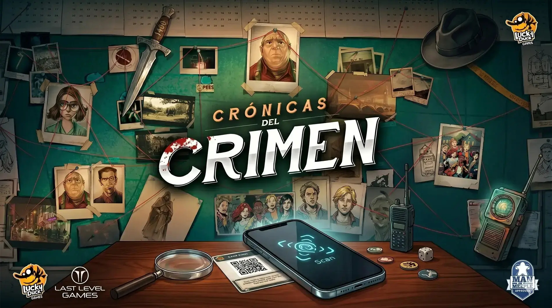 Saga Crónicas del Crimen, juego base y expansiones