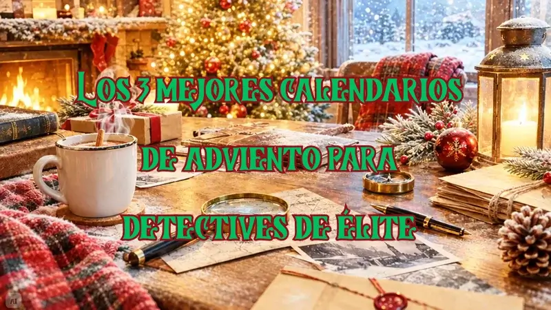 Navidades bajo sospecha: Los 3 mejores calendarios de adviento para detectives de élite